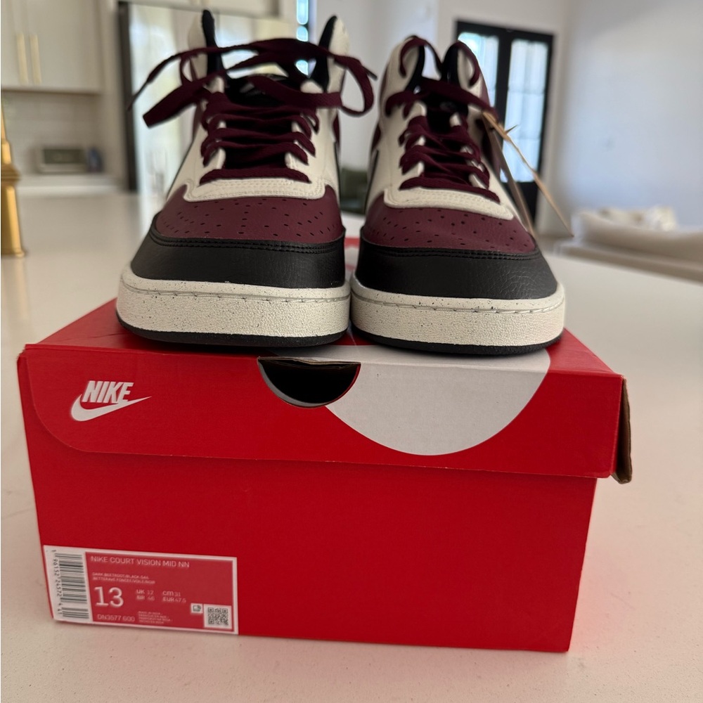 Men’s Nike Court Vision Mid Sneaker, NIB - Picture 7 of 8